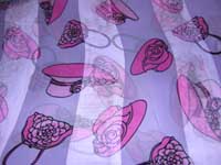 click for closeup view of Red Hat Society Scarf RH1001 in pink